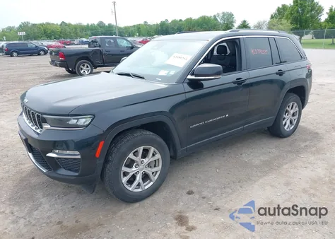 2022 Jeep Grand Cherokee Limited 4X4 из США, поврежденный, VIN 1C4RJHBG9N8593850